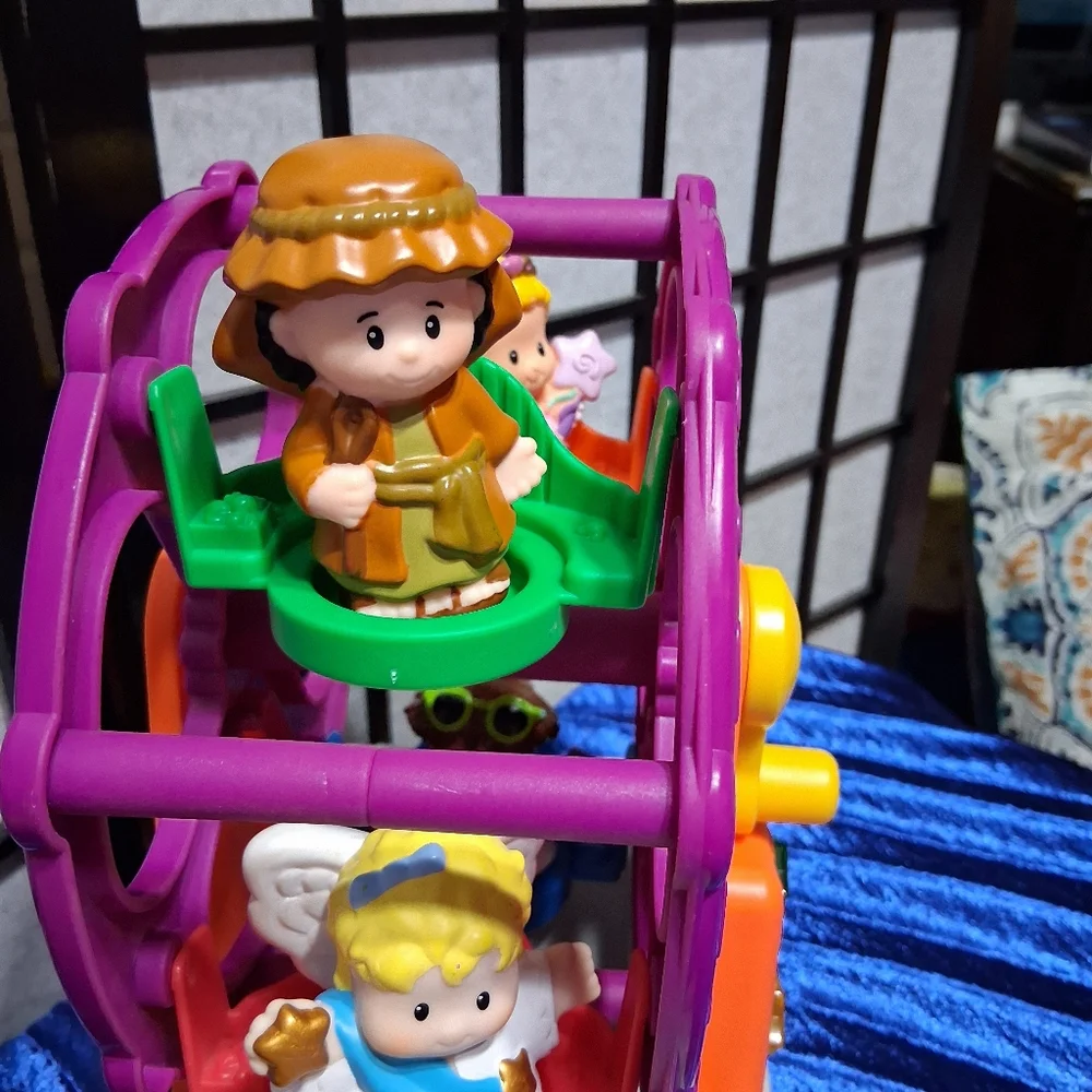 Fisher-price Carnival Musical Ferris Wheel 2003. Grocery Store Market - Picture 12 of 16